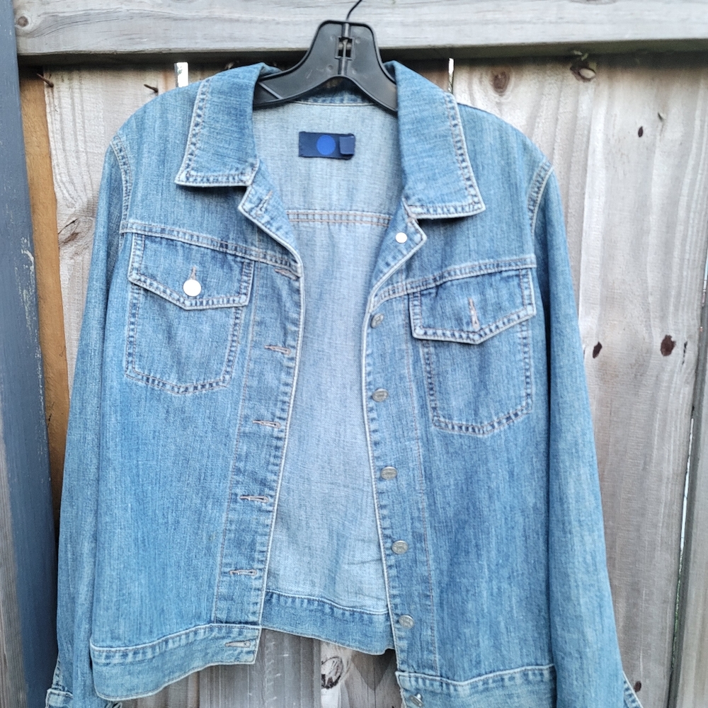 Womans Designer shirt Blue Button
